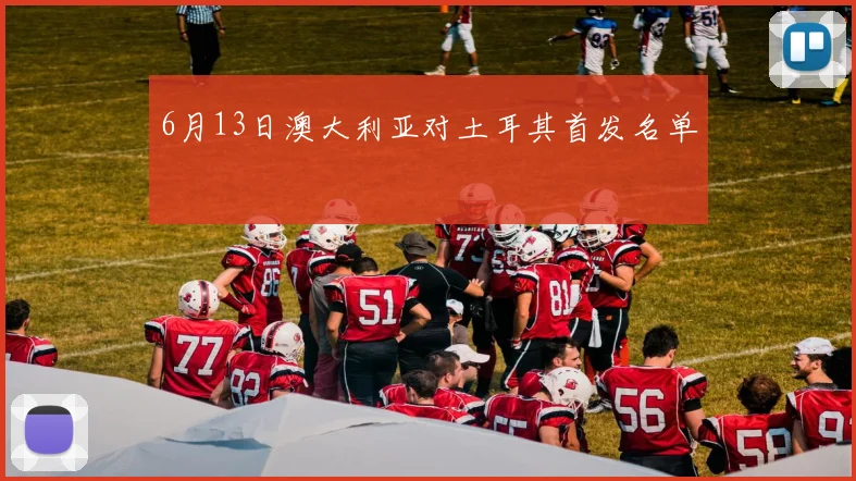 6月13日澳大利亚对土耳其首发名单